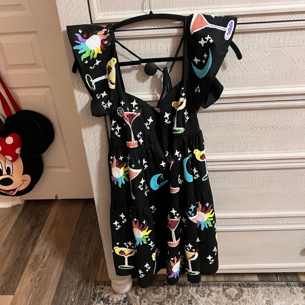 Queen of Sparkles cosmic dress